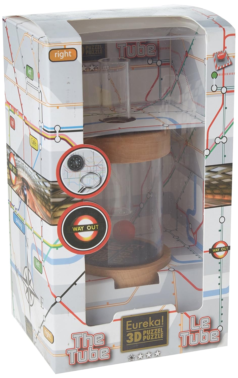 EUREKA The Tube Puzzle Amazon.co.uk Toys & Games