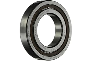 SKF NJ 2207 ECP/C3 Cylindrical Roller Bearing, Single Row, Removable Inner Ring, Flanged, Straight Bore, High Capacity, C3 Clearance, Polyamide/Nylon Cage, Metric, 35mm Bore, 72mm OD, 23mm Width