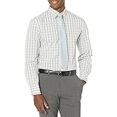 Nick Graham mens Large Gingham Shirt/Tie Set