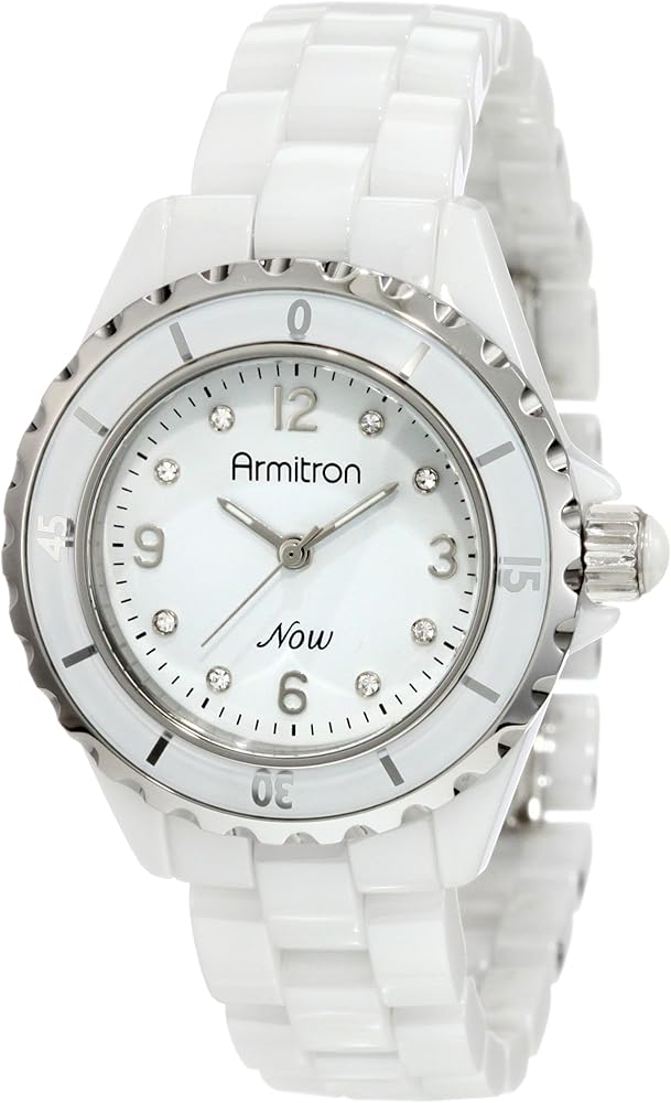 armitron ceramic now watch