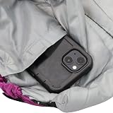 Andes Pichu 300 Kids Camping Sleeping Bag 2-3 Season Pink/Black view 2