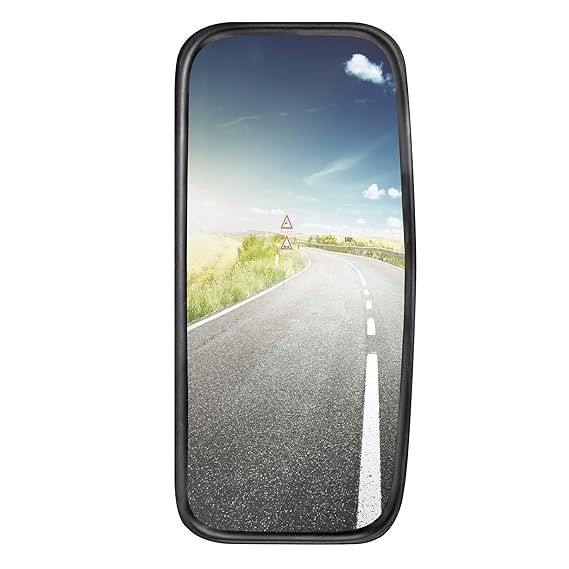 1x LKW, Transporter oder Bus Spiegel universal 36,5 x 18 cm Größe mit flexibler Halterung