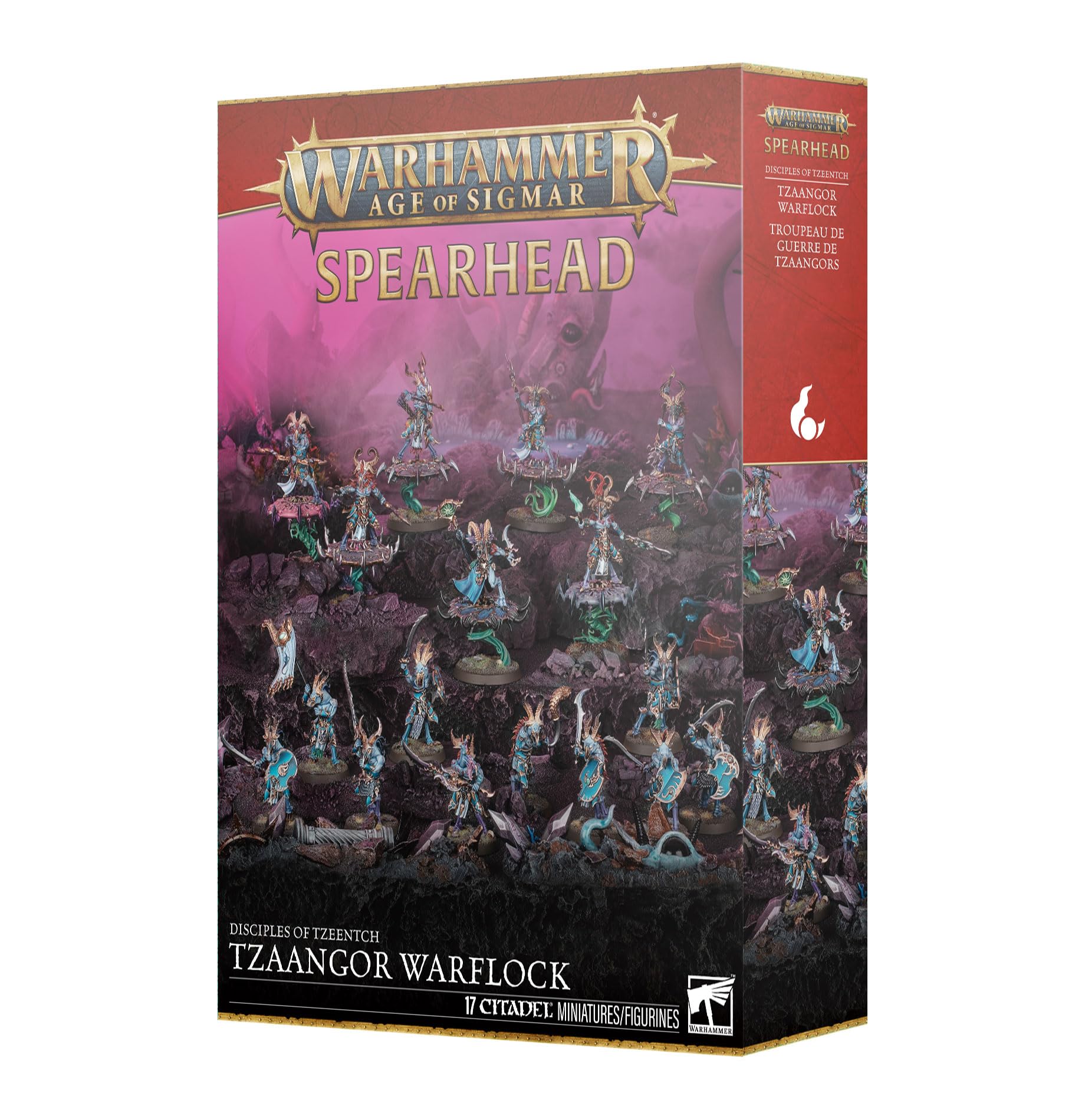 Games Workshop - Warhammer - Age of Sigmar - Spearhead: Disciples of Tzeentch - Tzaangor Warflock
