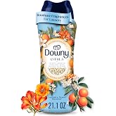 Downy Boutique Botanicals In Wash Laundry Scent Booster Beads, Boutique Fragrances inspired by the Artistry of Nature, CITREA Scent, 21.1 oz