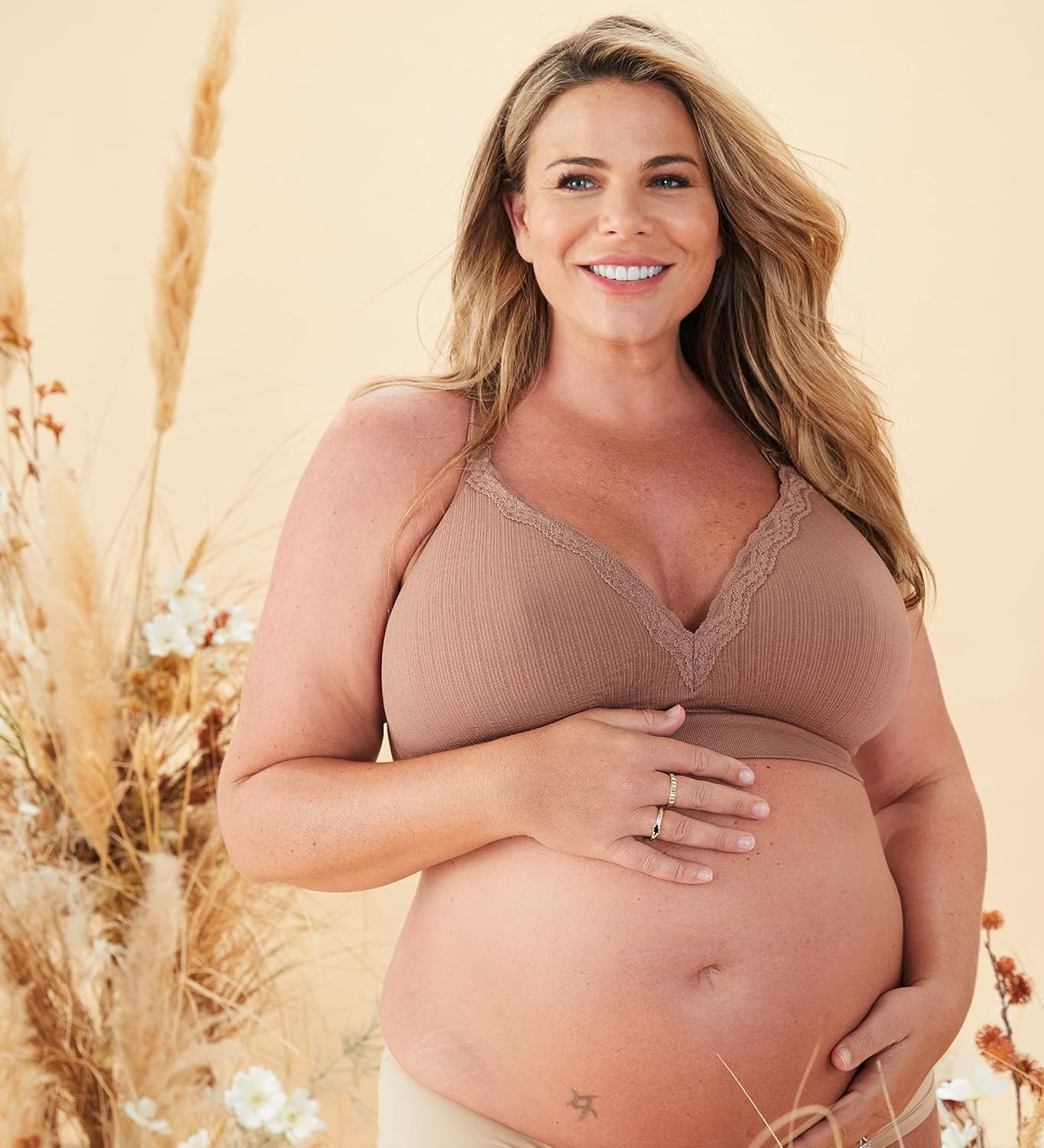 Cake Maternity Tutti Frutti Bamboo Wire Free Nursing Bra for Breastfeeding, Wireless Maternity Bra (for B-H Cups) at  Women’s Clothing store