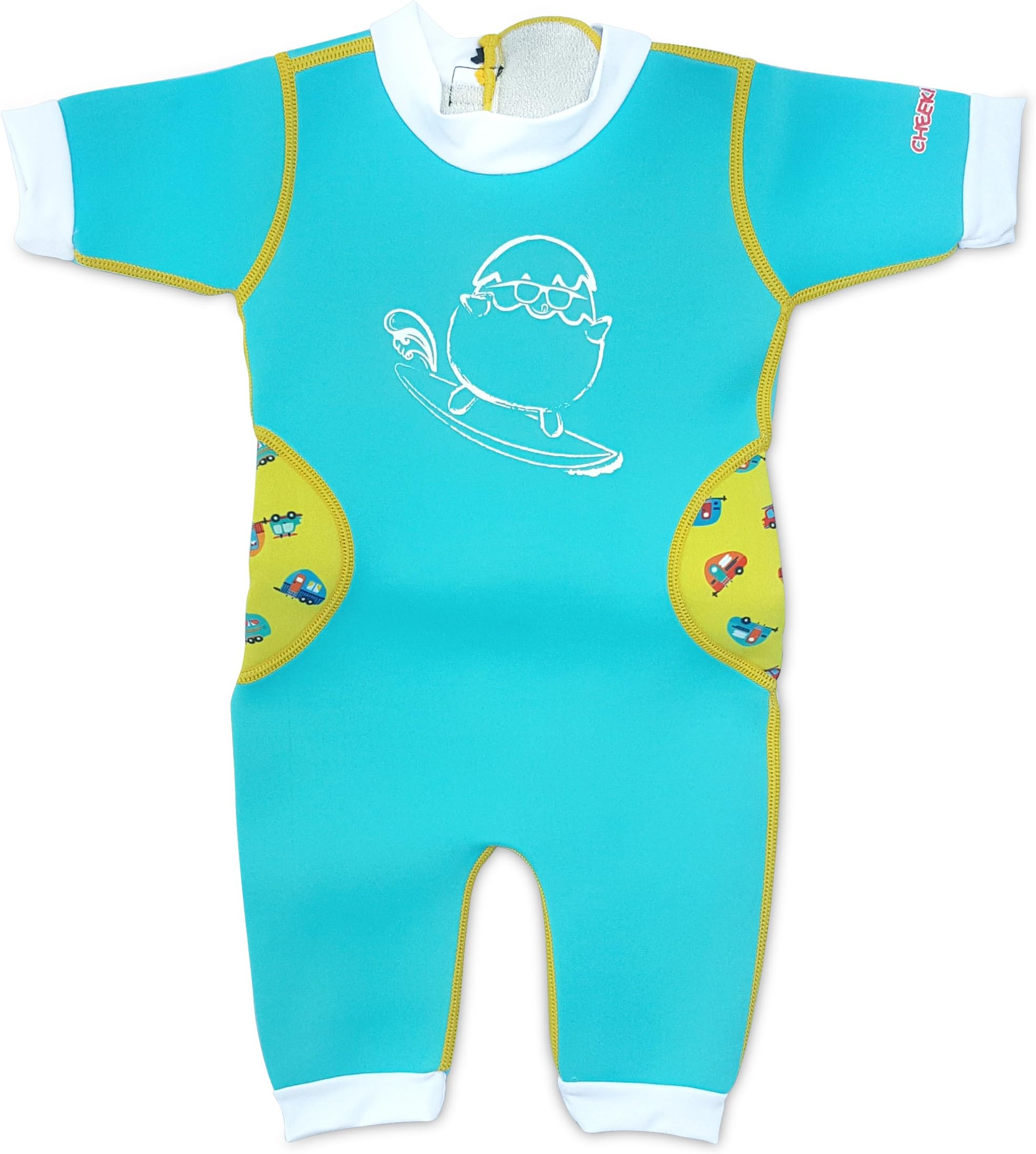 Cheekaaboo Warmiebabes Baby & Kids One Piece Swimsuit for Boys and Girls, 6-48 Months