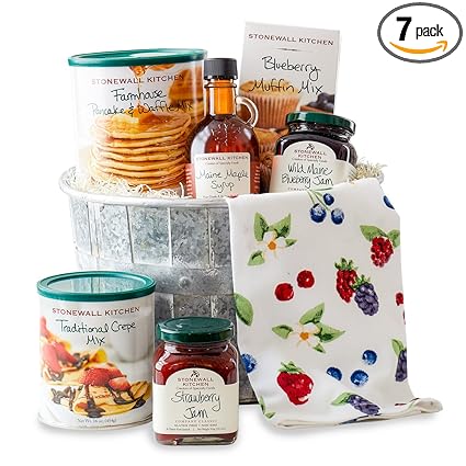 Stonewall Kitchen 7 Piece Breakfast Gift Amazon Com Grocery Gourmet Food