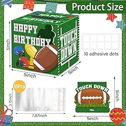 SHLINCO Football 3 Money Bank - Green 5" x 5" x
