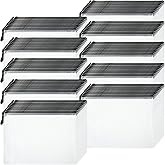 Zhehao 100 Pcs A4 Mesh Zipper Pouch Bag Bulk Mesh Pouch with Zipper Waterproof Clear Storage Bag for School Office Supplies Cosmetics Travel(A4(13.19 x 9.45 in),Black)