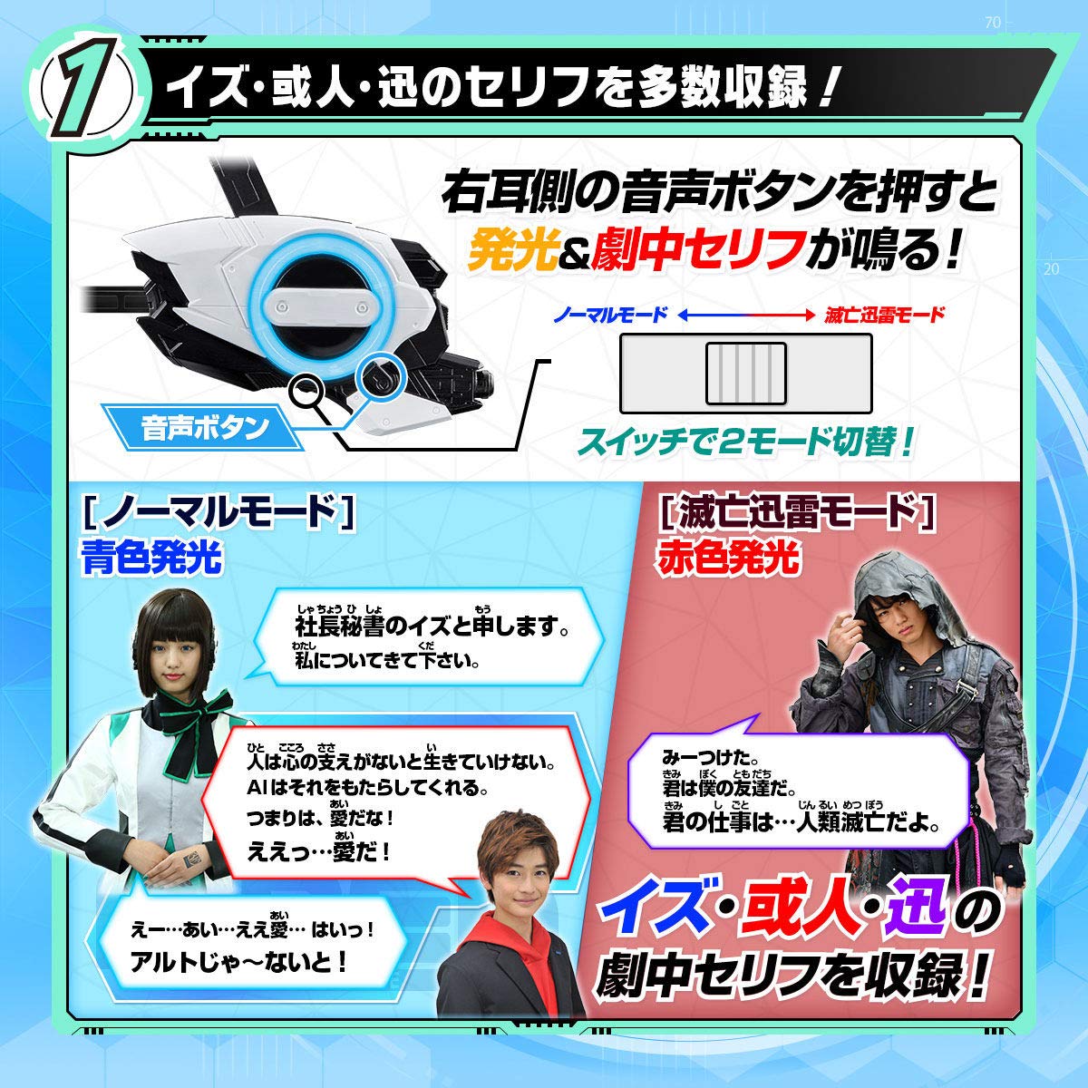BANDAI - 仮面ライダーゼロワン DXヒューマギアモジュール【新品未開封品】 LL_img_197471_1.jpg?format=webp