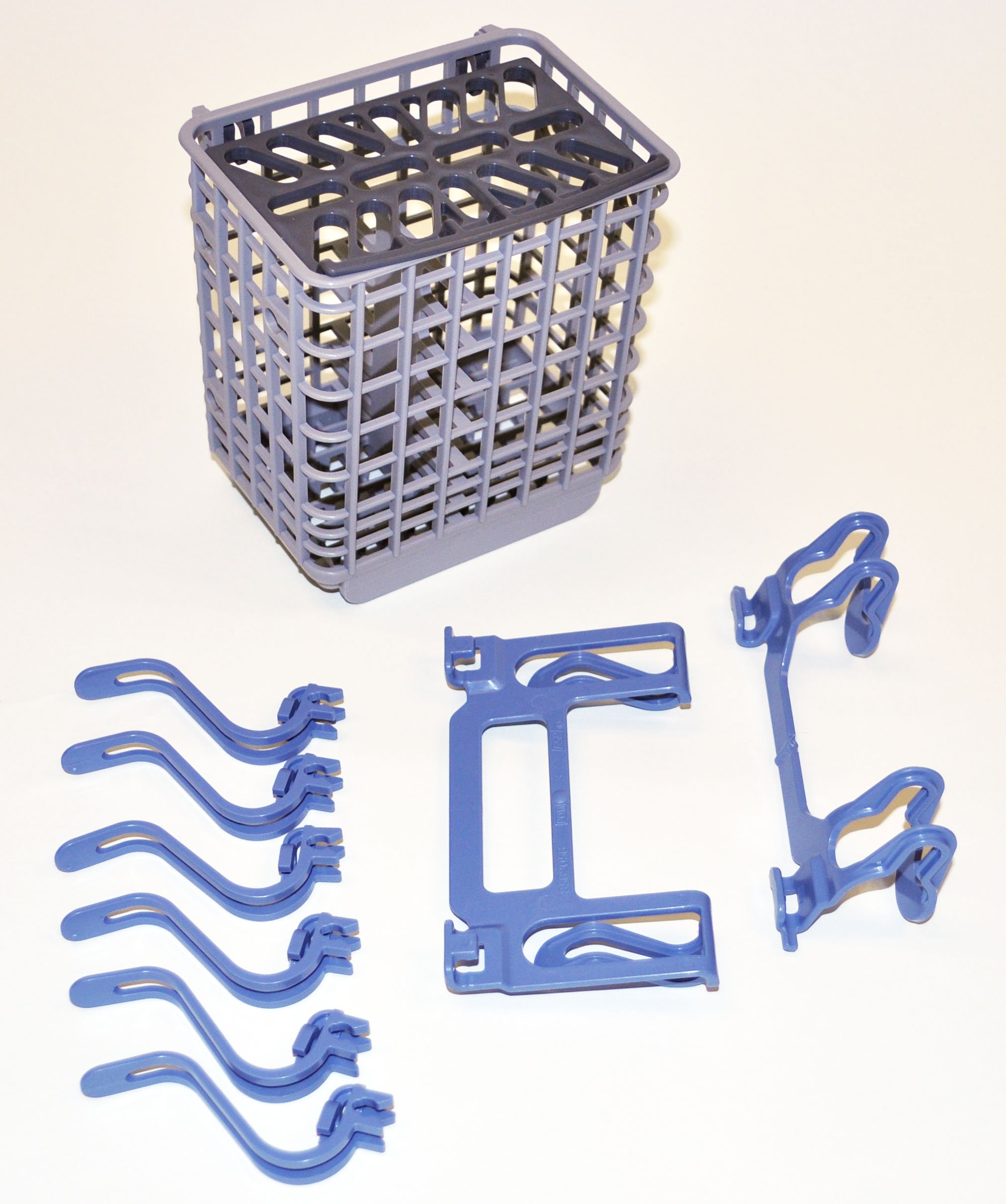 Photo 1 of Whirlpool DISHEXTEND Genuine OEM Silverware Basket Extension Kit for Dishwashers – Replaces 870785, AH3488855, DISHEXTENDA, EA3488855, PS3488855