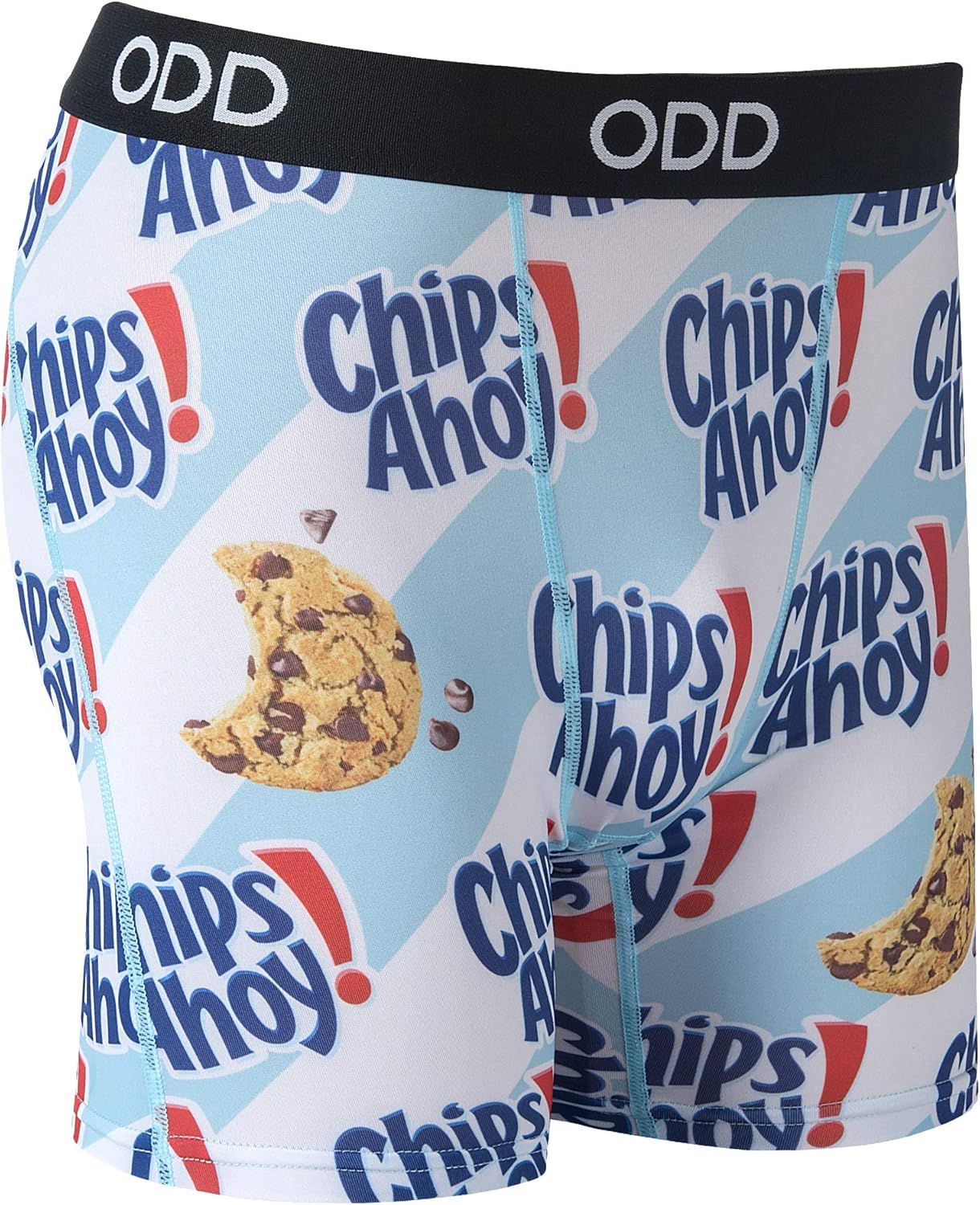 Odd Sox Men's Graphic Print Novelty Boxer Briefs, Chips Ahoy Cookies: Clothing