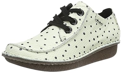 clarks funny dream black leather womens shoes