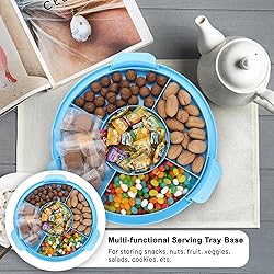 BSTKEY Portable Cake Carrier with Lid and