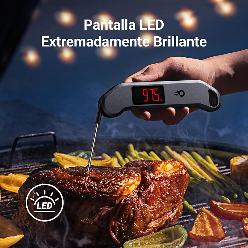 Termómetro Digital de Carne F1 Stealth de Leitura Instantânea
