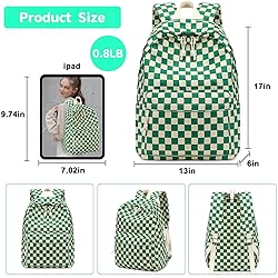 Bluboon Backpack for School Girls Women, Cute