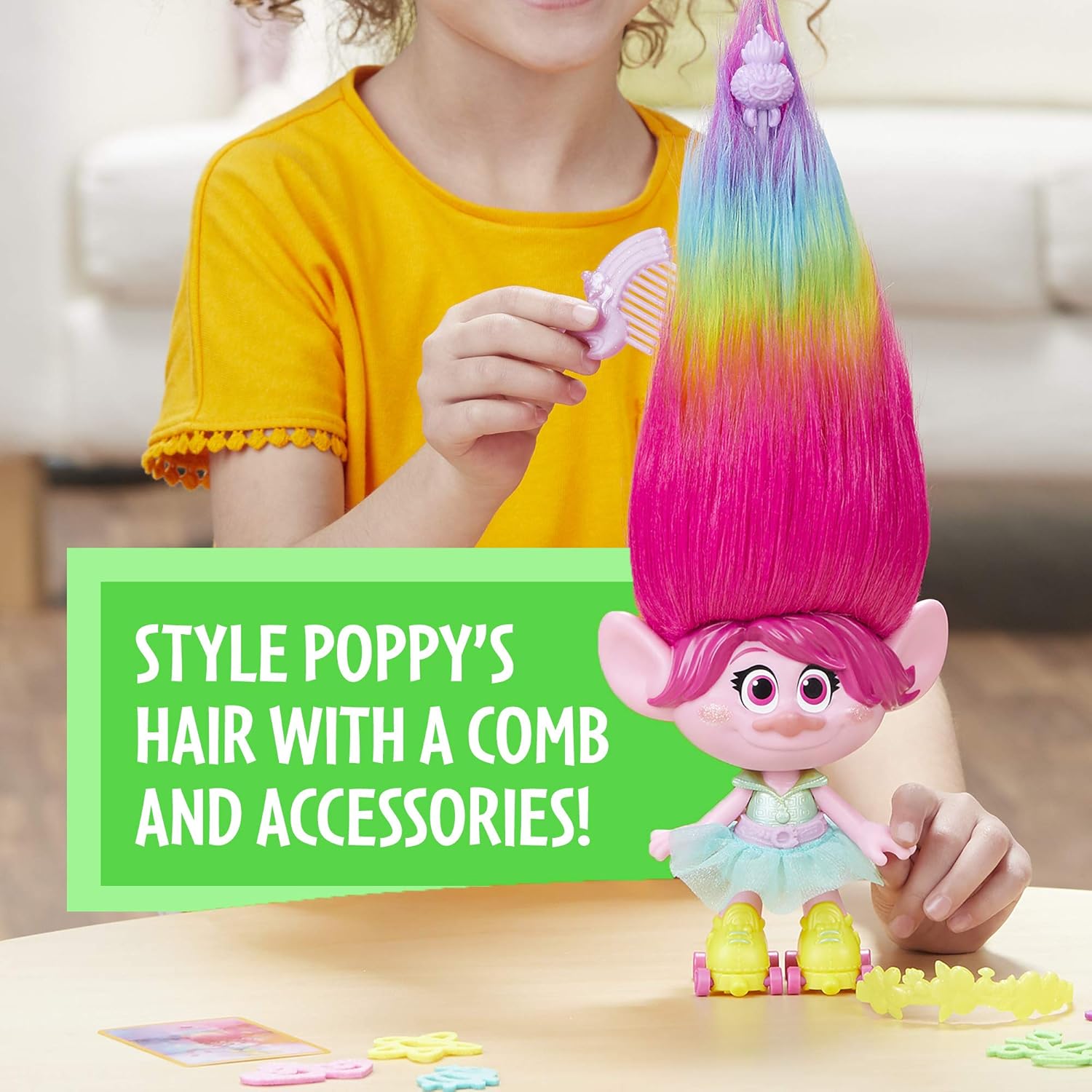trolls party hair poppy doll