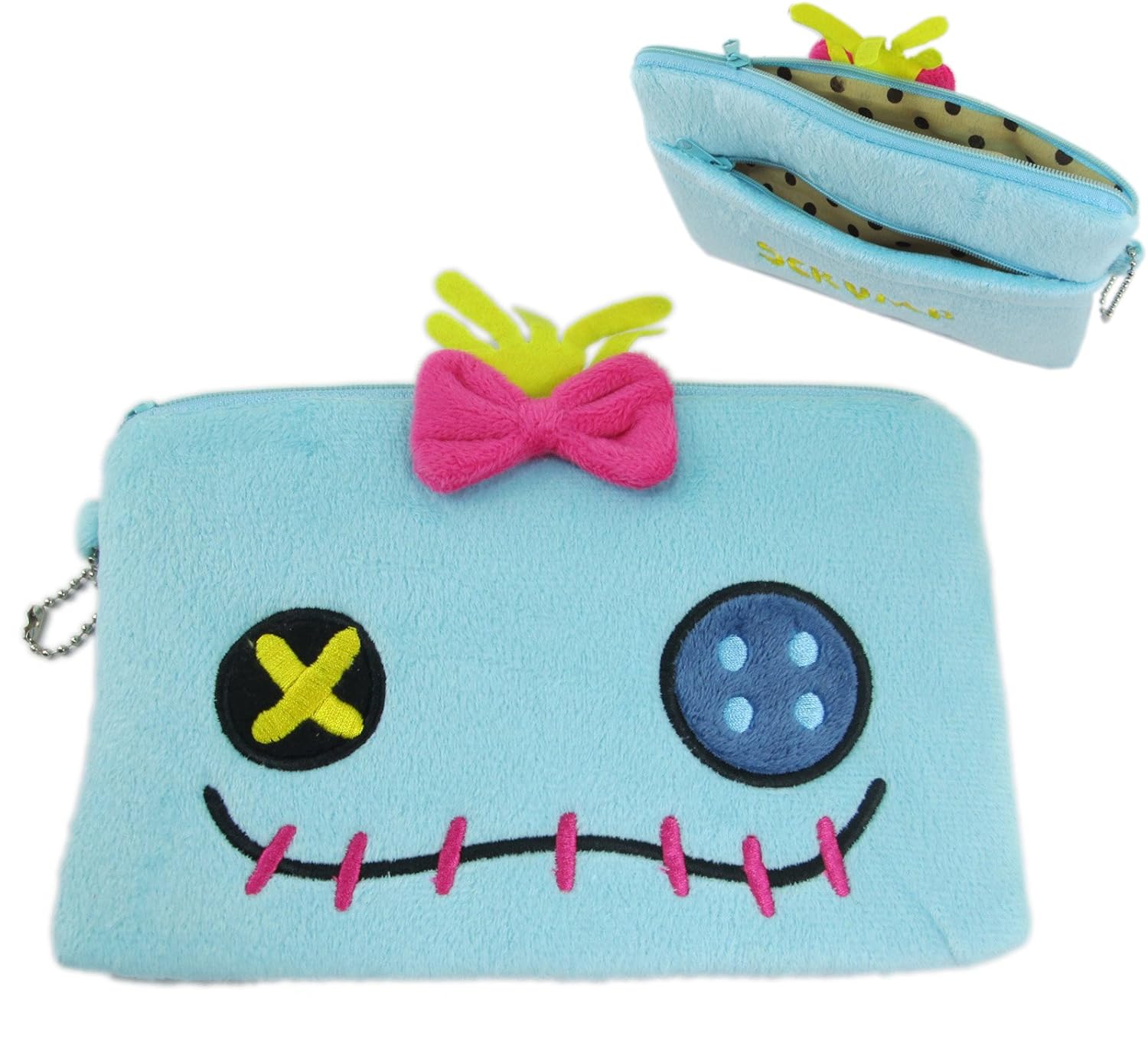 Disney Lilo Stitch 3 Piece Cosmetic Bag