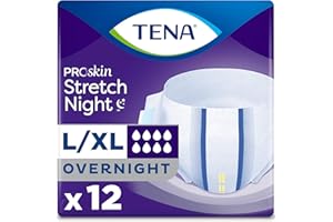 TENA Proskin Stretch Night Brief L/XL 48ct