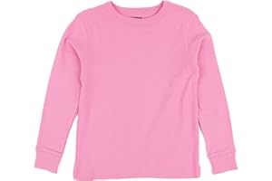 Leveret Long Sleeve Boys Girls Kids & Toddler T-Shirt 100% Cotton (2-14 Years) Variety of Colors