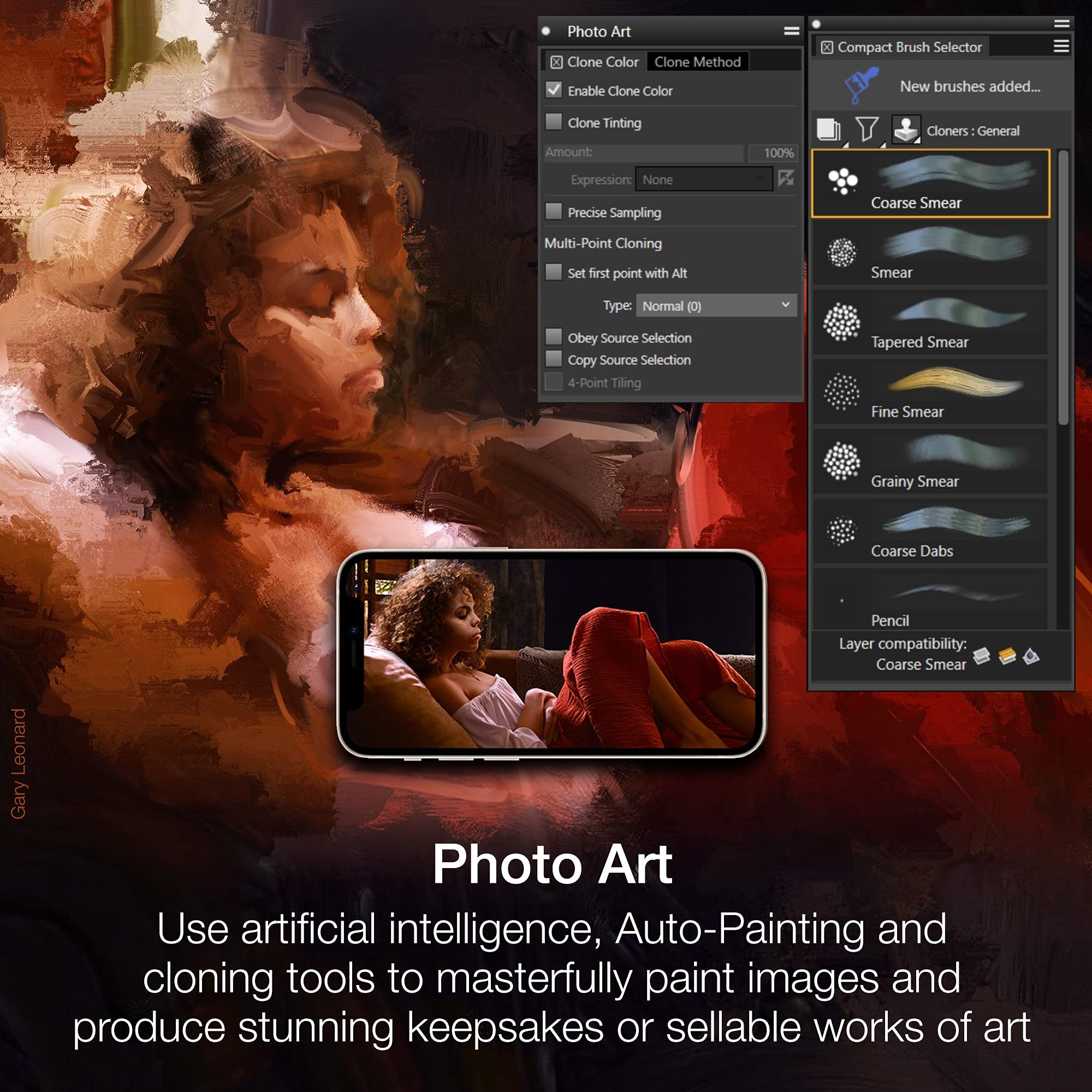 Corel Painter 2023 | Professional Painting Software for Digital Art, Illustration, Photo Art & Fine Art [PC/Mac Key Card] Corel Painter 2023 | Professional Painting Software for Digital Art, Illustration, Photo Art & Fine Art [PC/Mac Key Card] Key Card (PC/Mac) Download (Mac) Download (PC)