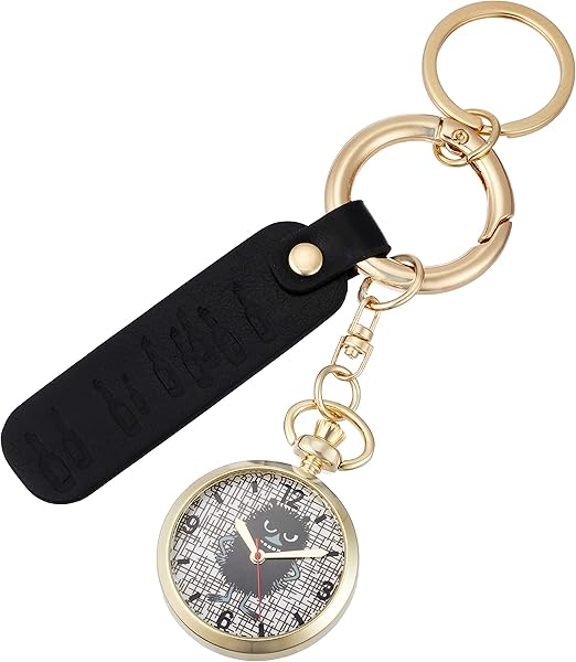 Amazon フィールドワーク 懐中時計 フィールドワーク アナログ ムーミン キーホルダーウォッチ スティンキー Mom 05 4 ブラック メンズ腕時計 腕時計 通販