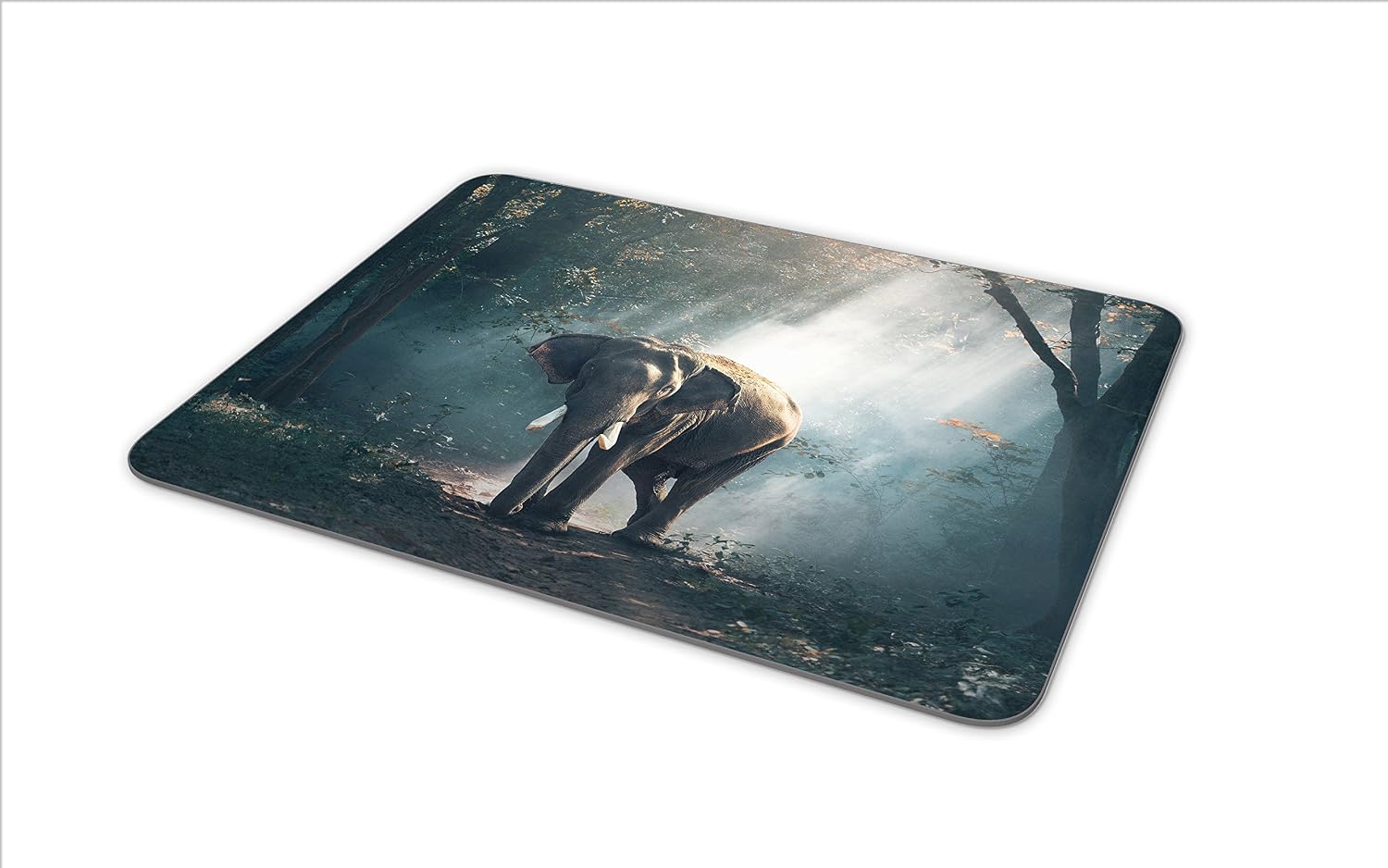 African Elephant Mouse Mat Pad - Animal Mum Sister Daughter Computer #13162, Multicolor, 23.5cm x 19.6cm x 5mm - Image 5