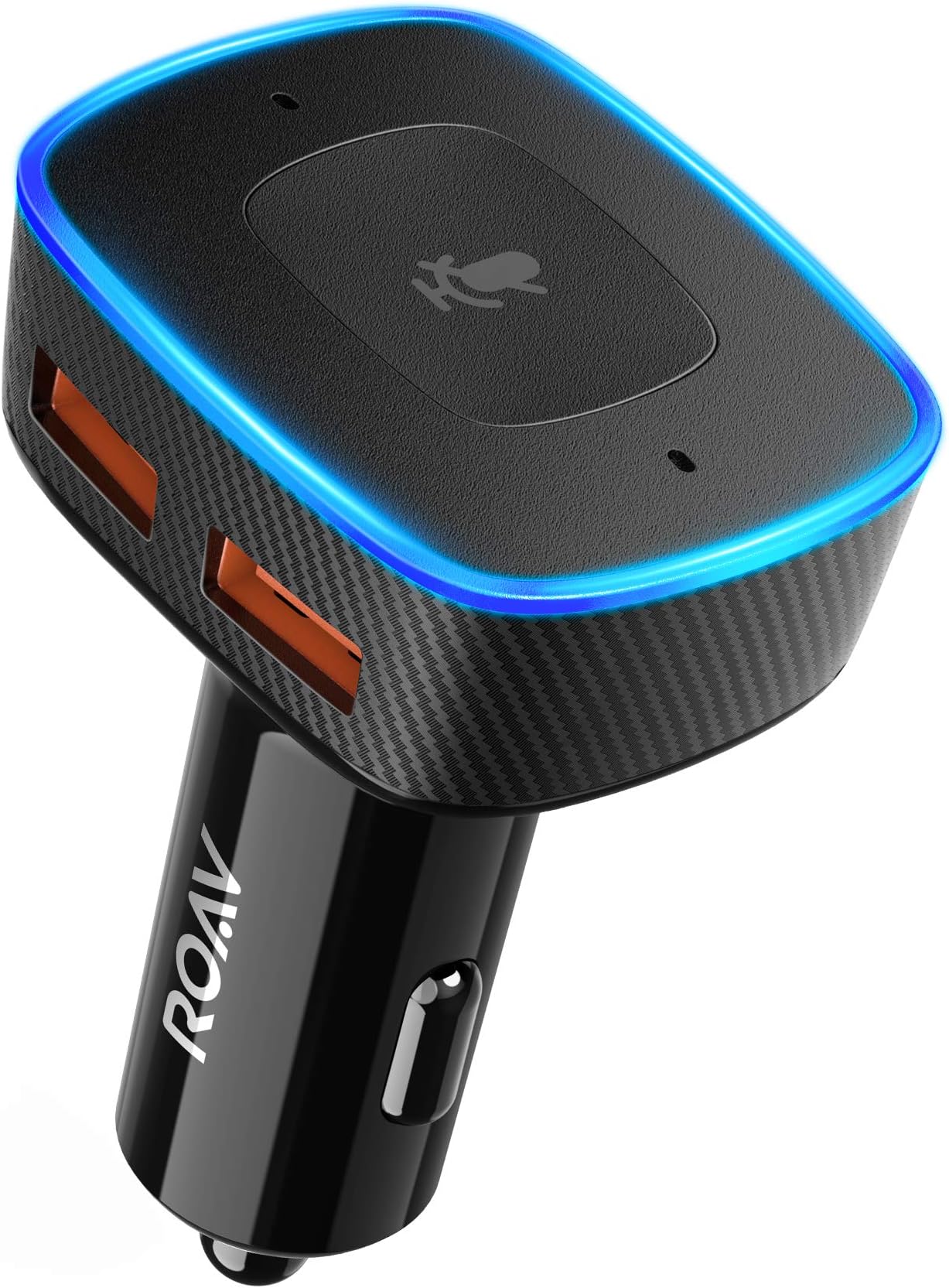 ROAV Viva by Anker, Alexa-Enabled 2-Port USB Car Charger in-Car Navigation, Voice Initiated Calling, and Music Streaming. Compatible with Android Phones and iPhone