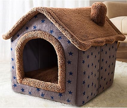 Amazon ペット用ベッド 猫ハウス 犬小屋 かわいい ドーム型 取り出し 洗える クッション付き ぐっすり眠る もこもこ 通気性 快適 伸縮性 耐久性 噛み耐え 耐汚れ 滑り止め 寒さ対策 室内用 四季兼用 S M L Romon ベッド クッション 通販