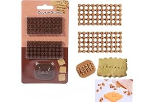 HILSAYUM Letter Stamps for Clay Plastic Alphabet Stamps for Clay Small Alphabet Letter Pottery Stamps Kit Craft Accessories