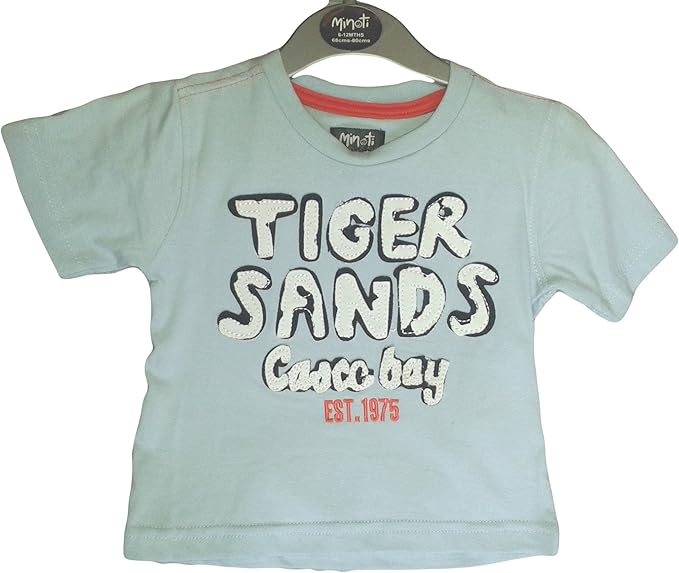 Minotti T Shirt Bebe Garcon 0 A 24 Mois Bleu Bleu Amazon Fr Vetements Et Accessoires