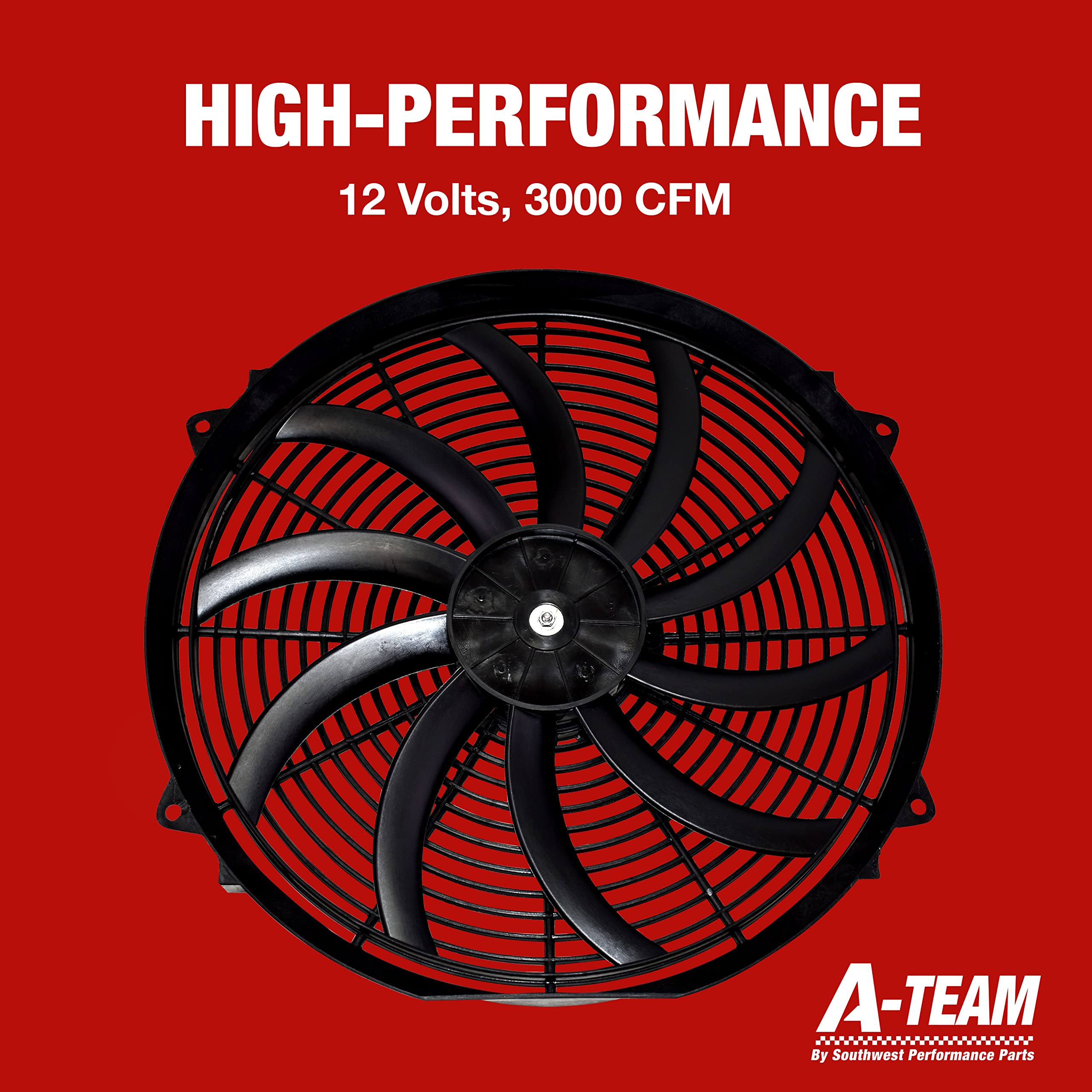 Fanforce Radiator Mua A-Team Performance 16-Inch Heavy Duty Electric Radiator Fan - 12V ...