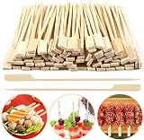 Lanjue 200P Bamboo Paddle Skewers 18cm Flat Barbecue Cocktail Picks view 4
