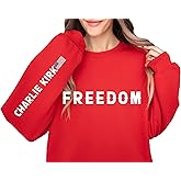 Charlie Kirk Freedom Sweatshirt, Great American Pat.riot Charlie Kirk Freedom Hoodie, Sweatshirt - Hoodie Sleeve Printed Garment, Charlie Kirk Apparel
