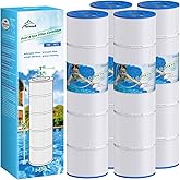CCP420 Pool Filter Replaces Pentair Clean and Clear Plus 420, PCC105-PAK4, Ultral-A6, Unicel C-7471, R173576, Filbur FC-1977, 817-0106, 178584, 570-0425, 4X105 sq. ft. Cartridge, L x OD: 26"x7"