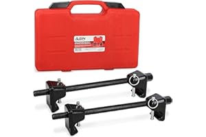 ABN 11.5in Strut Spring Compressor Tool – Set of 2 (Pair) – MacPherson Spring Compression, 13/16in Socket 1/2in Drive