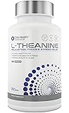 Premium Grade L-Theanine 250mg Super Strength Capsules by Elite Health - UK Manufactured & Lab Tested - Gluten Free - Easy Swallow L Theanine Tablets