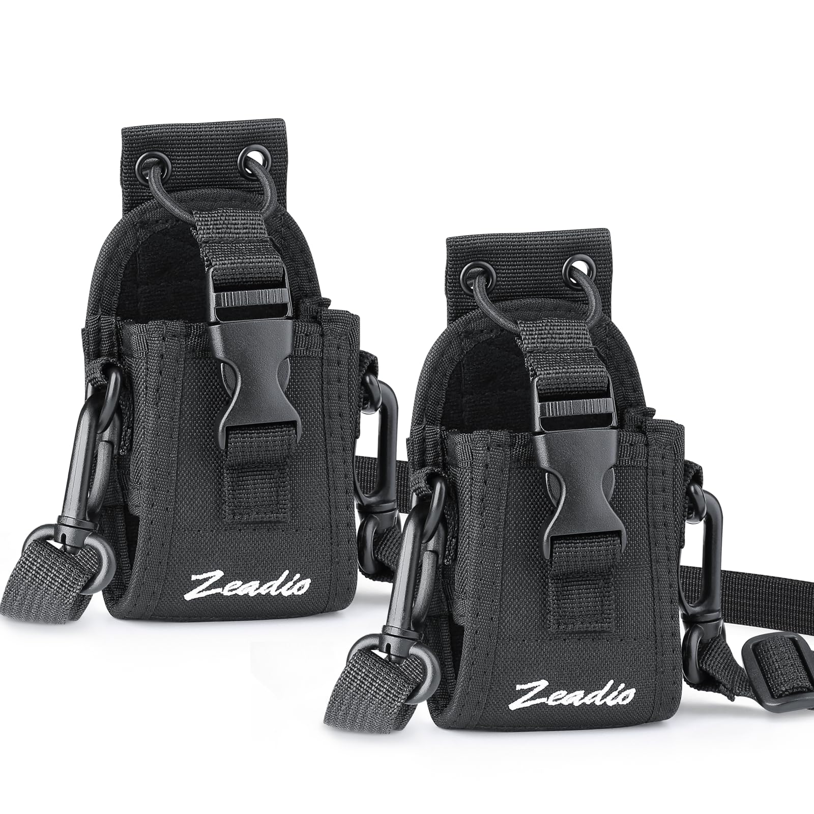 Zeadio Multi-Function Pouch Case Holder for GPS Phone Two Way Radio (ZNC-A, Pack of 2)