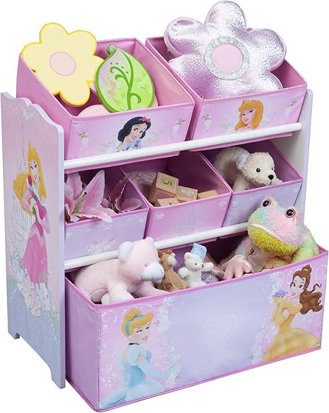 disney princess multi bin toy organizer