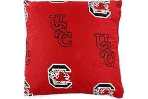 College Covers Single Decorative Pillow Pillow, Square, South Carolina Gamecocks
