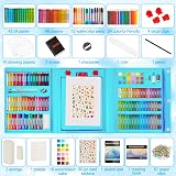 KINSPORY 290 PCS Art Set for Kids Deluxe Coloring Case Gift for Teens Boys Girls view 2