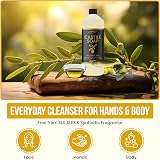 Lucemill Organic Castile Liquid Soap 1L Pure Natural Gentle Skin Body Wash view 4
