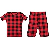 PRINCE OF SLEEP Boys Short Sleeve Cotton Pajamas Sets
