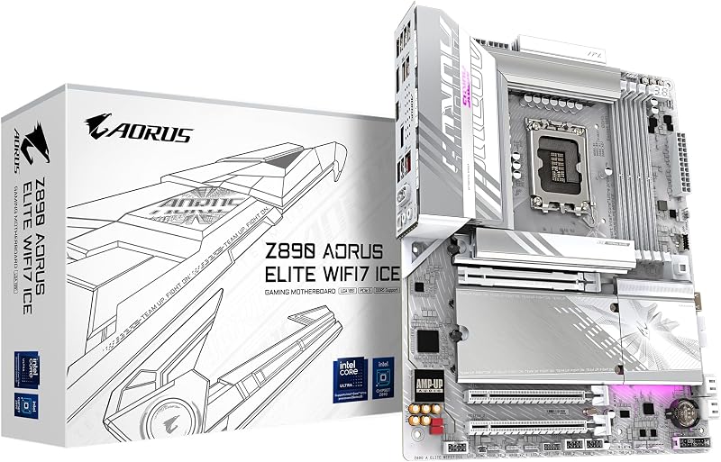 Gigabyte Z890 AORUS Elite WIFI7 ICE Motherboard LGA 1700 DDR5 PCIe 5.0