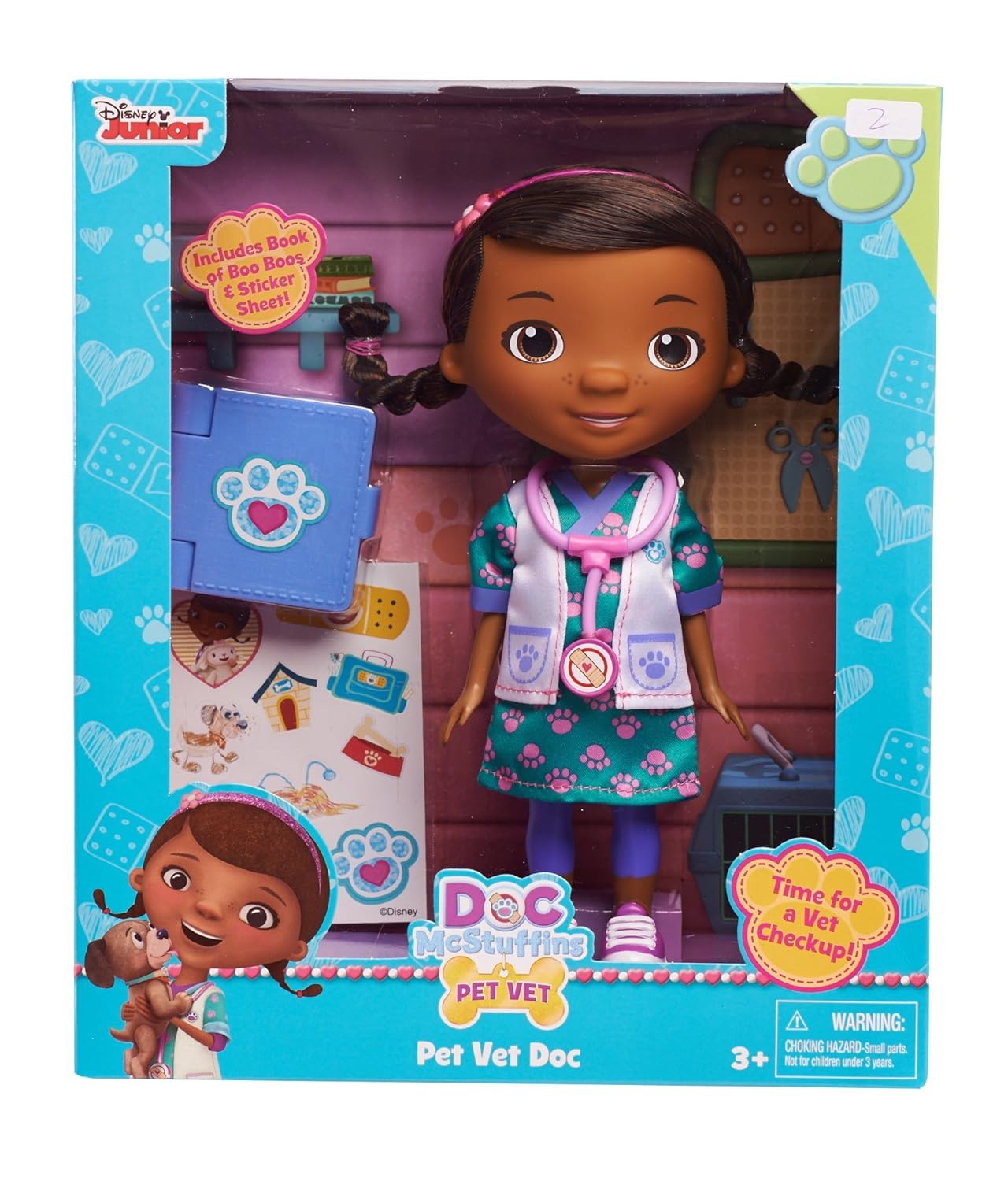 Just Book Big with Doll Doc Vet Pet McStuffins Doc Disney