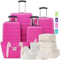 Amazon.com | Merax Luggage Sets 13 Piece Suitcase Set 16/20/24/28