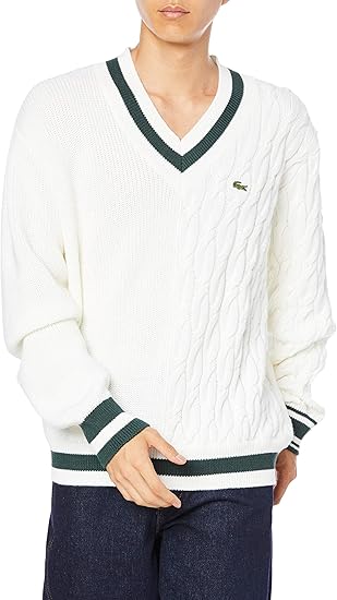 lacoste knitted sweater