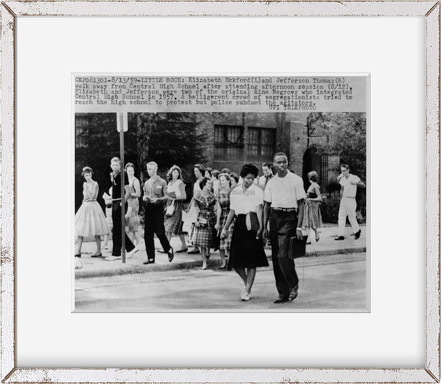 Photographs - INFINITE PHOTOGRAPHS Photo: Little Rock Nine Black History Civil Rights Arkansas Size: 8x10 (Approximately)