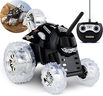 black series radio controlled vehicle flip stunt rally