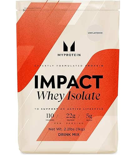 Amazon.com: Myprotein Impact Whey Protein Isolate, 5.5 Lbs (79